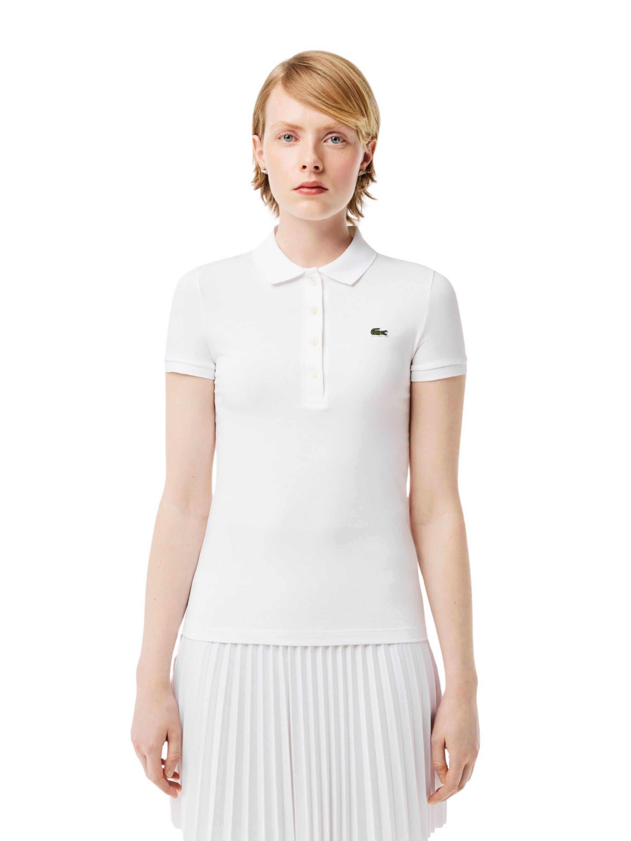 LACOSTE Shirts i hvid: forside