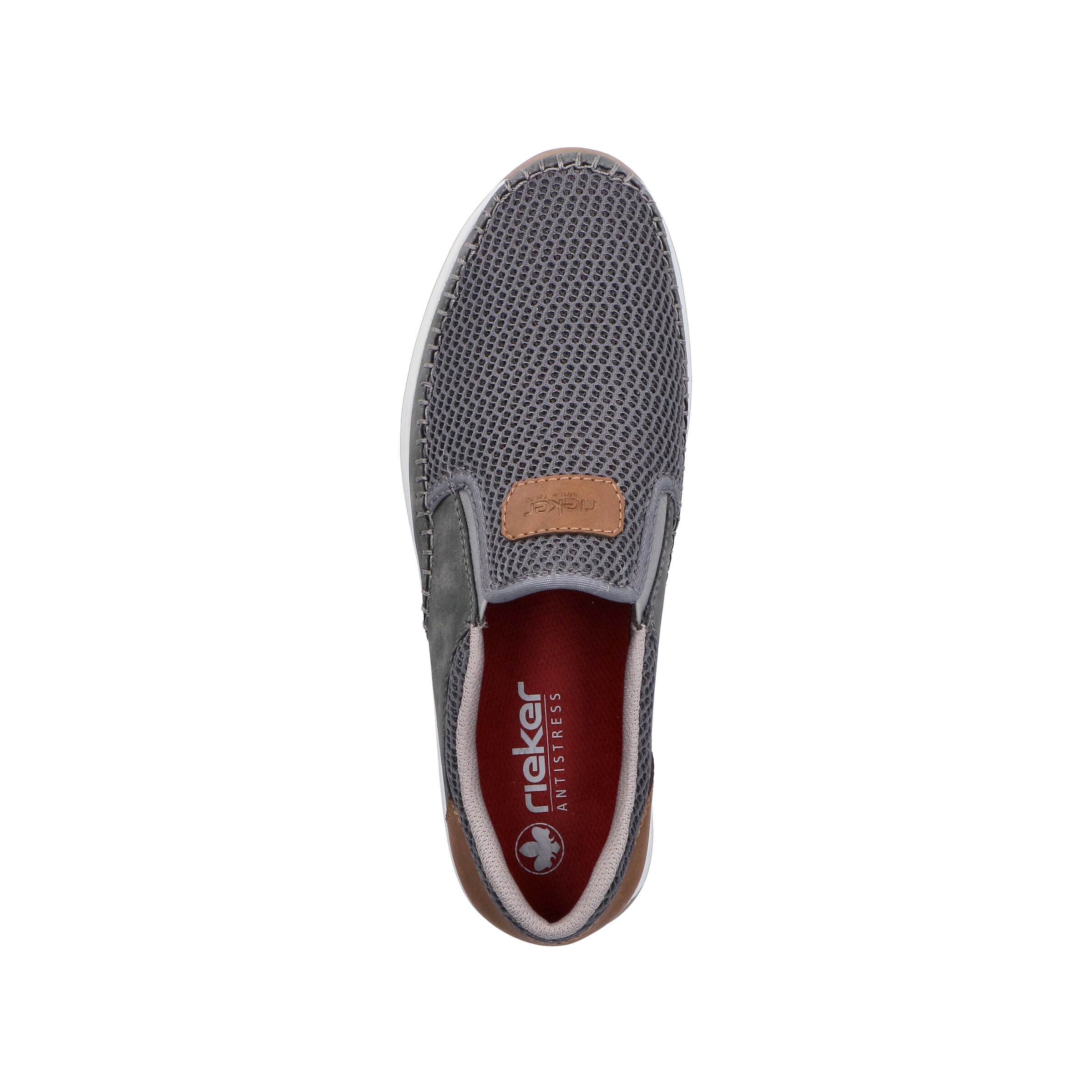 Rieker Slipper ' 11954 ' in Grau