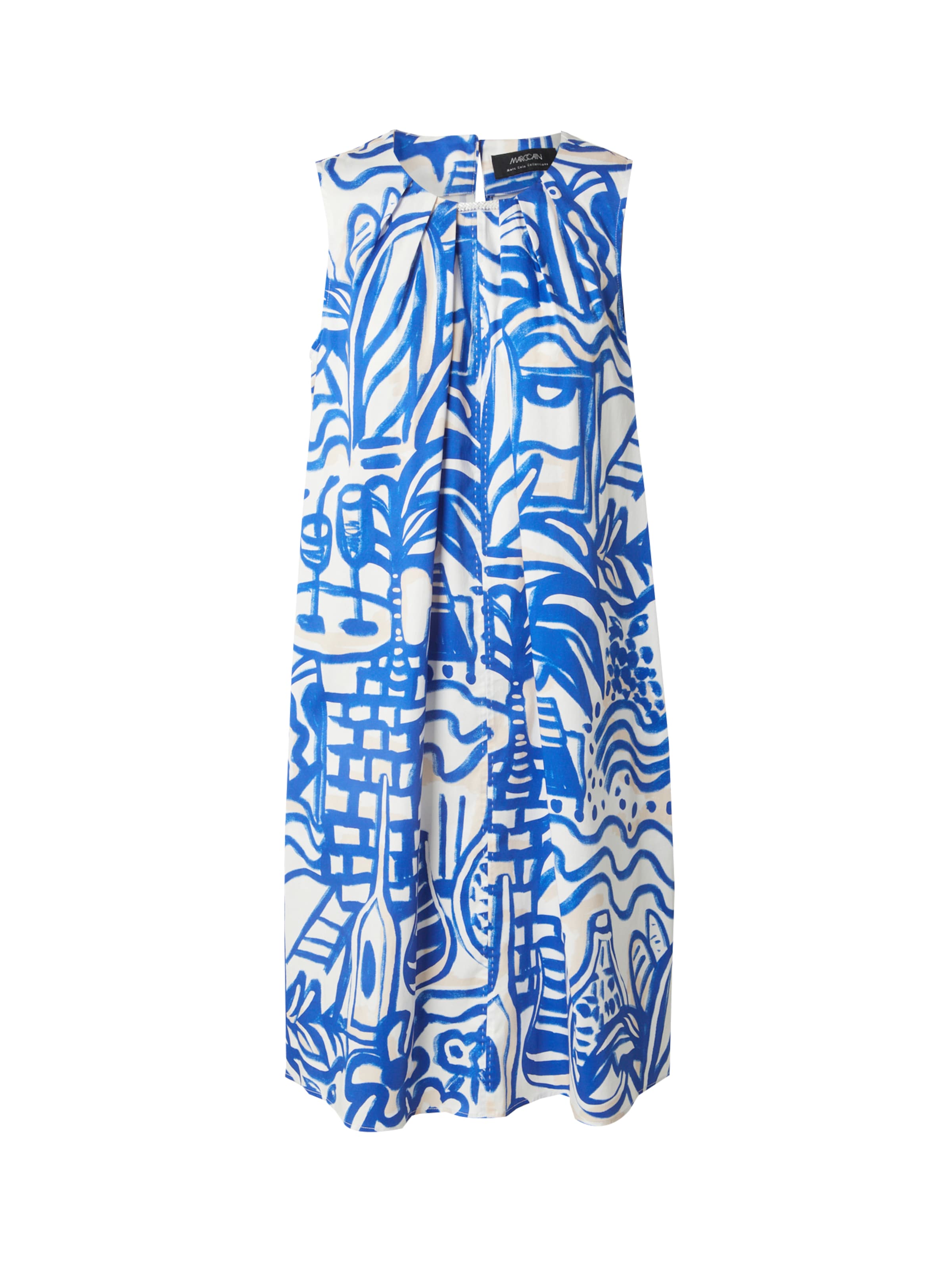 Marc Cain Kleid in Blau: Vorderseite