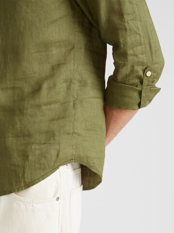 SCOTCH & SODA Regular fit Overhemd in Groen