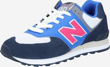 new balance Rövid szárú sportcipők 'ML574' - kék: elől