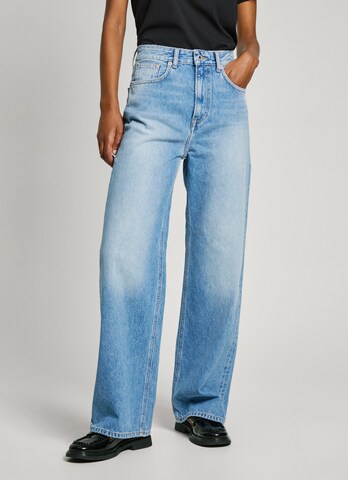 Pepe Jeans Wide leg Jeans in Blue: front
