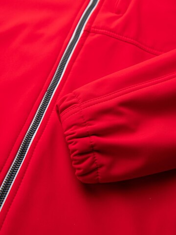 Ombre Between-Season Jacket in Red