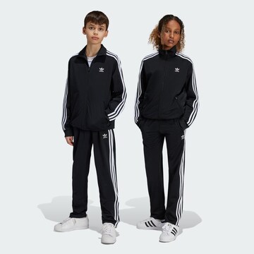 ADIDAS ORIGINALS Обычный Штаны 'Adicolor Firebird' в Черный: спереди