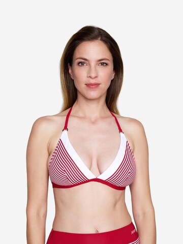 Triangle Hauts de bikini ' Streifen ' JOOP! en rouge : devant