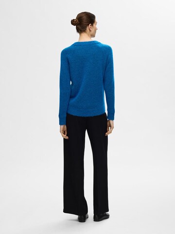 Pull-over 'Lulu' SELECTED FEMME en bleu