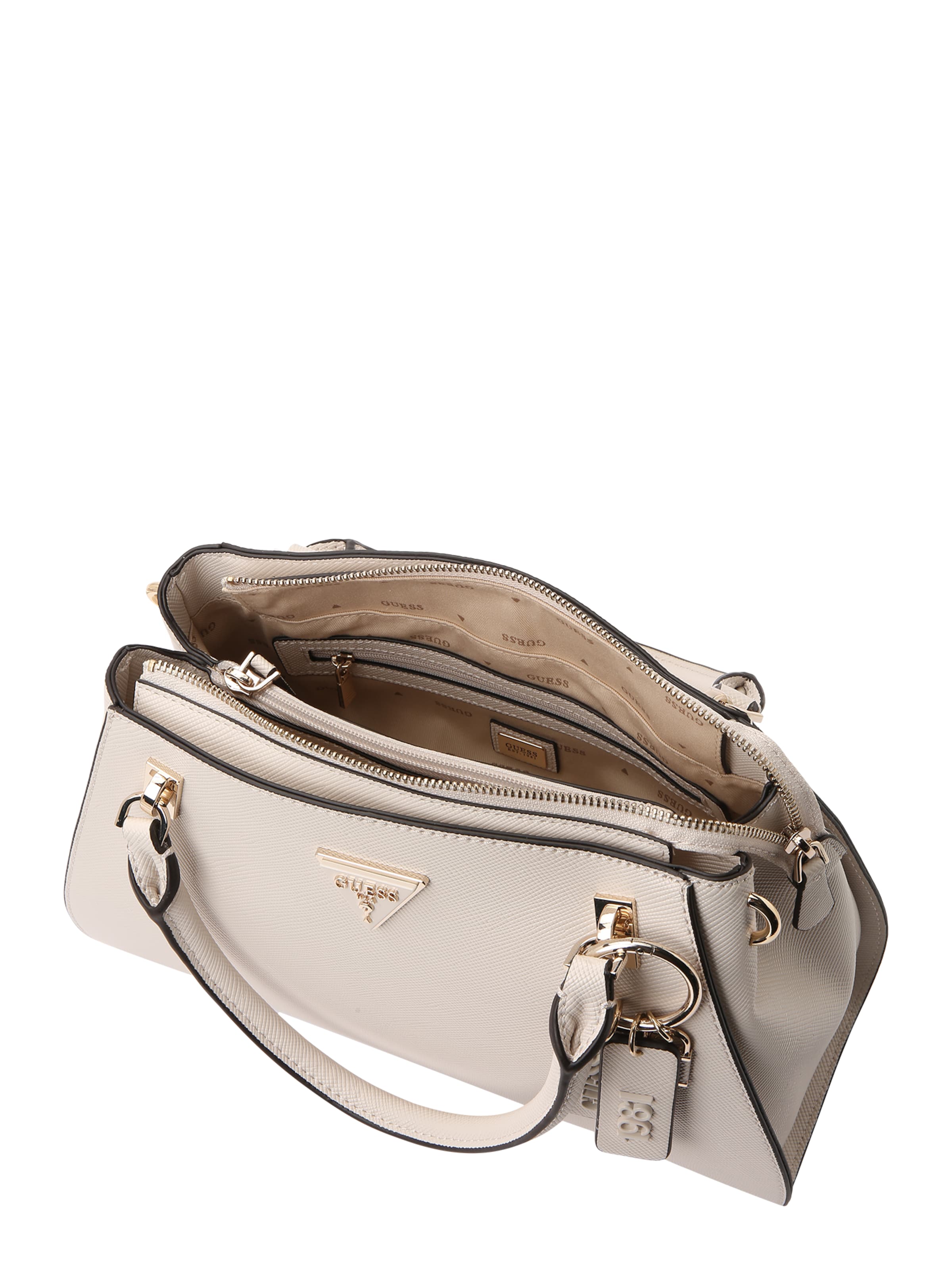 GUESS Handtasche 'Noelle' in Beige