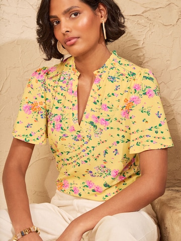 love & roses Bluza | rumena barva