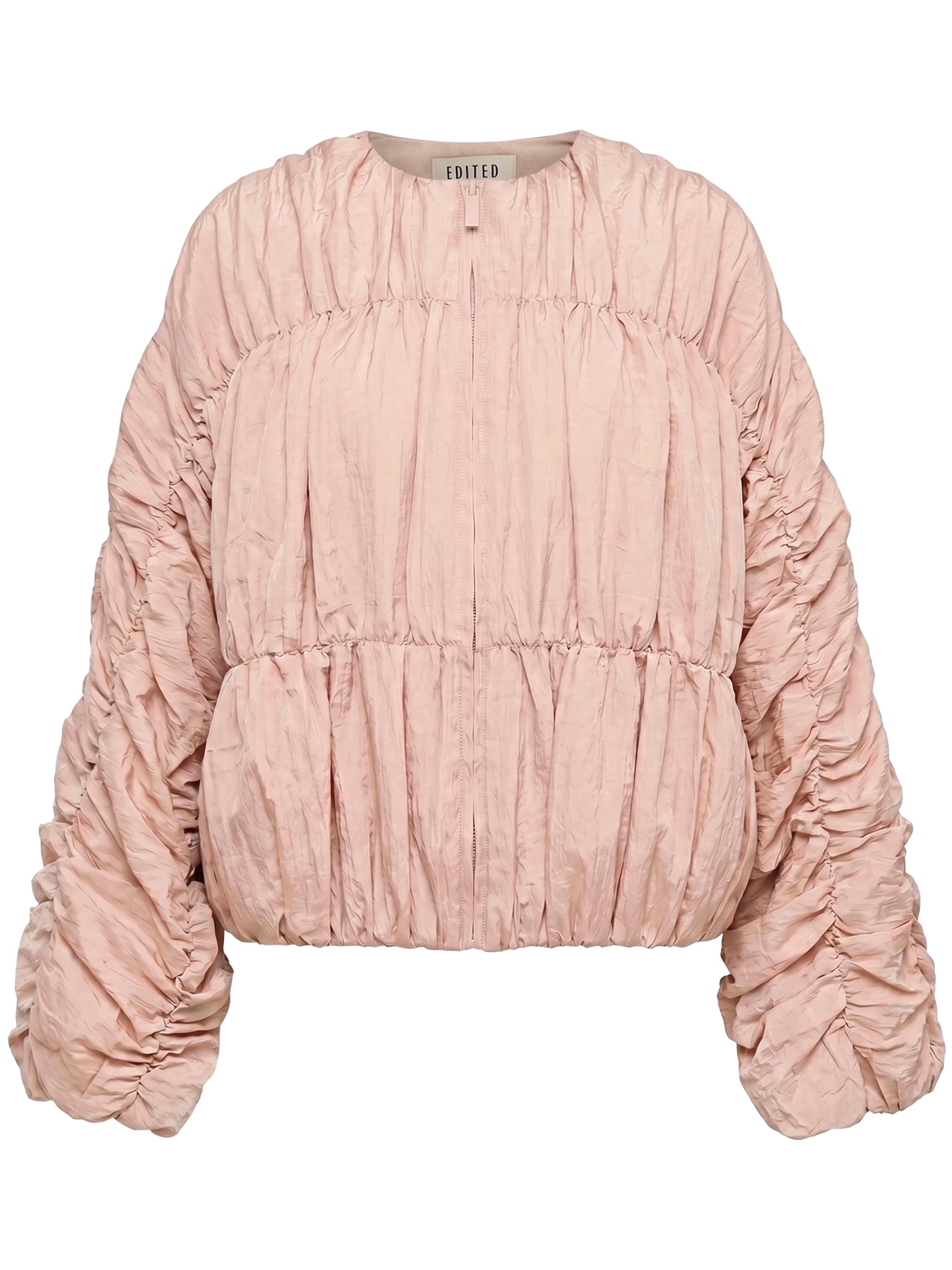 Veste mi-saison 'Brittany' EDITED en rose : devant