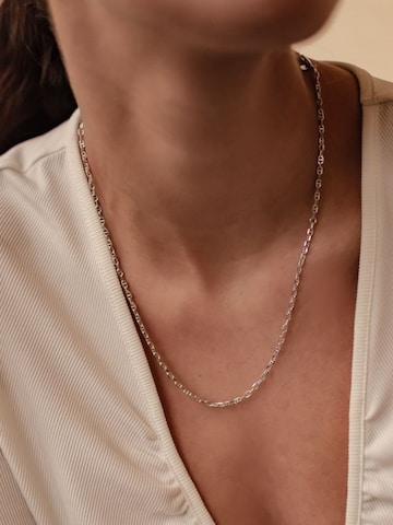 Hey Happiness Necklace 'Mariner' in Silver: front