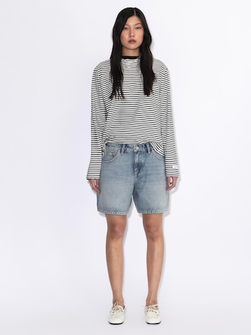 Dr. Denim Loosefit Jeans 'Hill Shorts'‌‌‌‌ in Blau