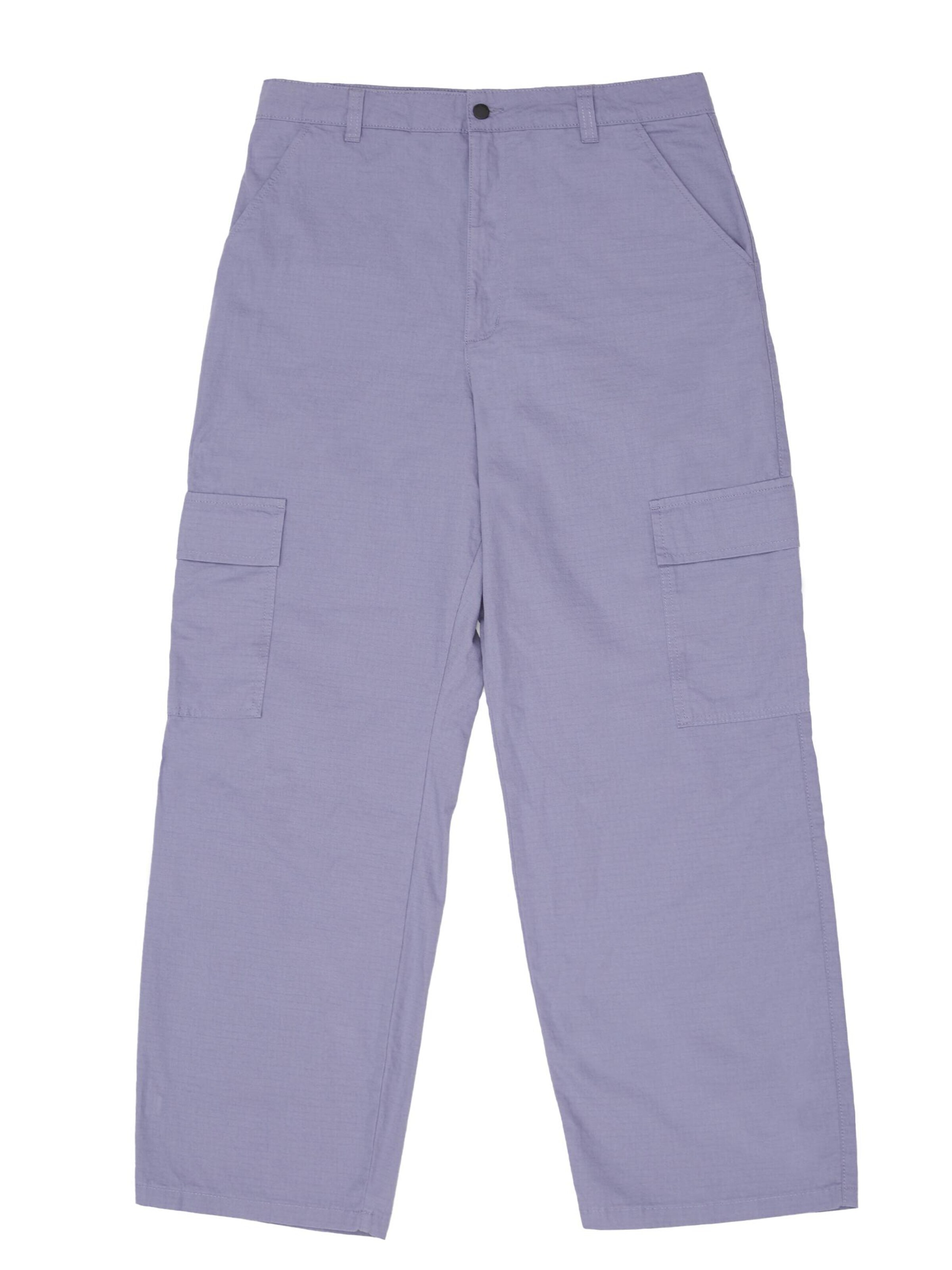 Dr. Denim Plus Loosefit Hose 'Donna Cargo Plus'‌ in Lila: Vorderseite