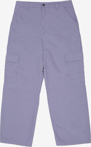 Dr. Denim Plus Loosefit Hose 'Donna Cargo Plus' in Lila: Vorderseite