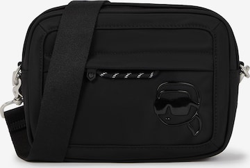 Karl Lagerfeld Olkalaukku 'Ikon' värissä musta: etupuoli