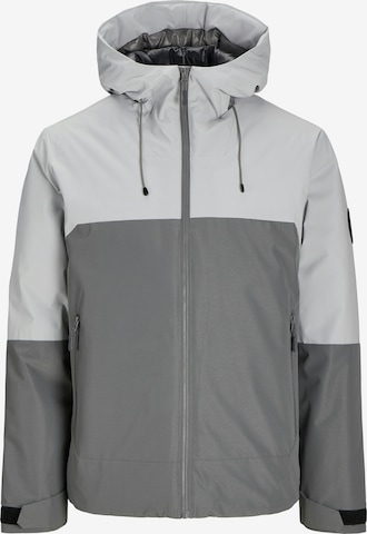 JACK & JONES Jacke 'JCOAiden' in Grau: Vorderseite