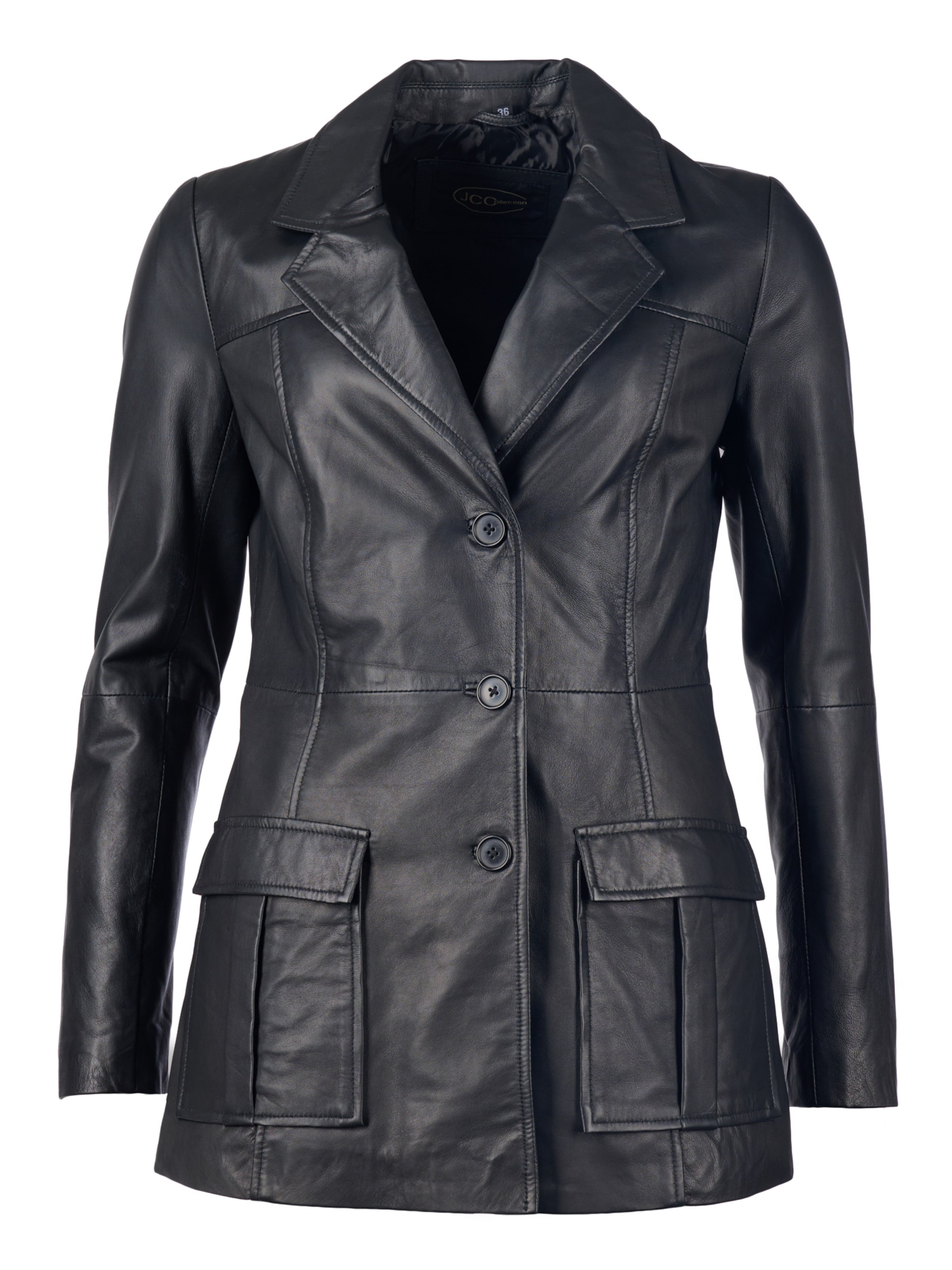 JCC Jacke in Schwarz: Vorderseite