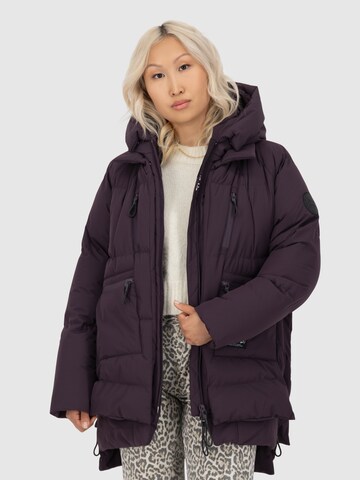 Alife and Kickin Winterjacke 'Rachel' in Lila: Vorderseite