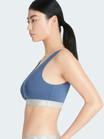 ADIDAS SPORTSWEAR Bralette Bra ' SCOOP BRALETTE ' in Blue