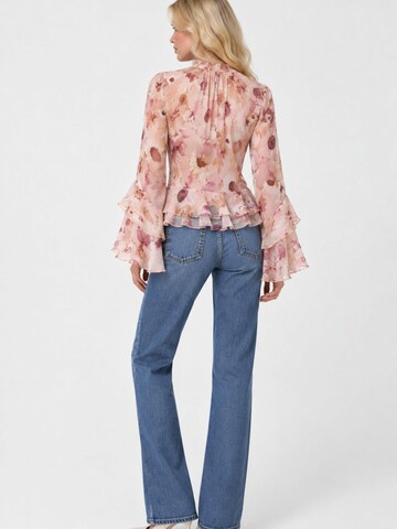 GUESS Bluse 'W6BH45W4235'‌‌‌‌‌‌‌‌‌‌ in Pink
