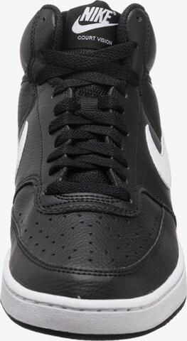 Baskets hautes 'Court Vision Next Nature' Nike Sportswear en noir