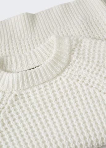 MANGO Sweater 'Cleo' in White