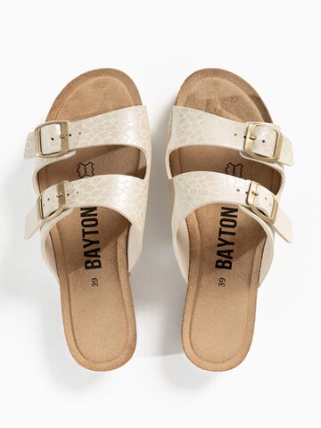 Bayton Pantolette 'Astrakan' in Beige
