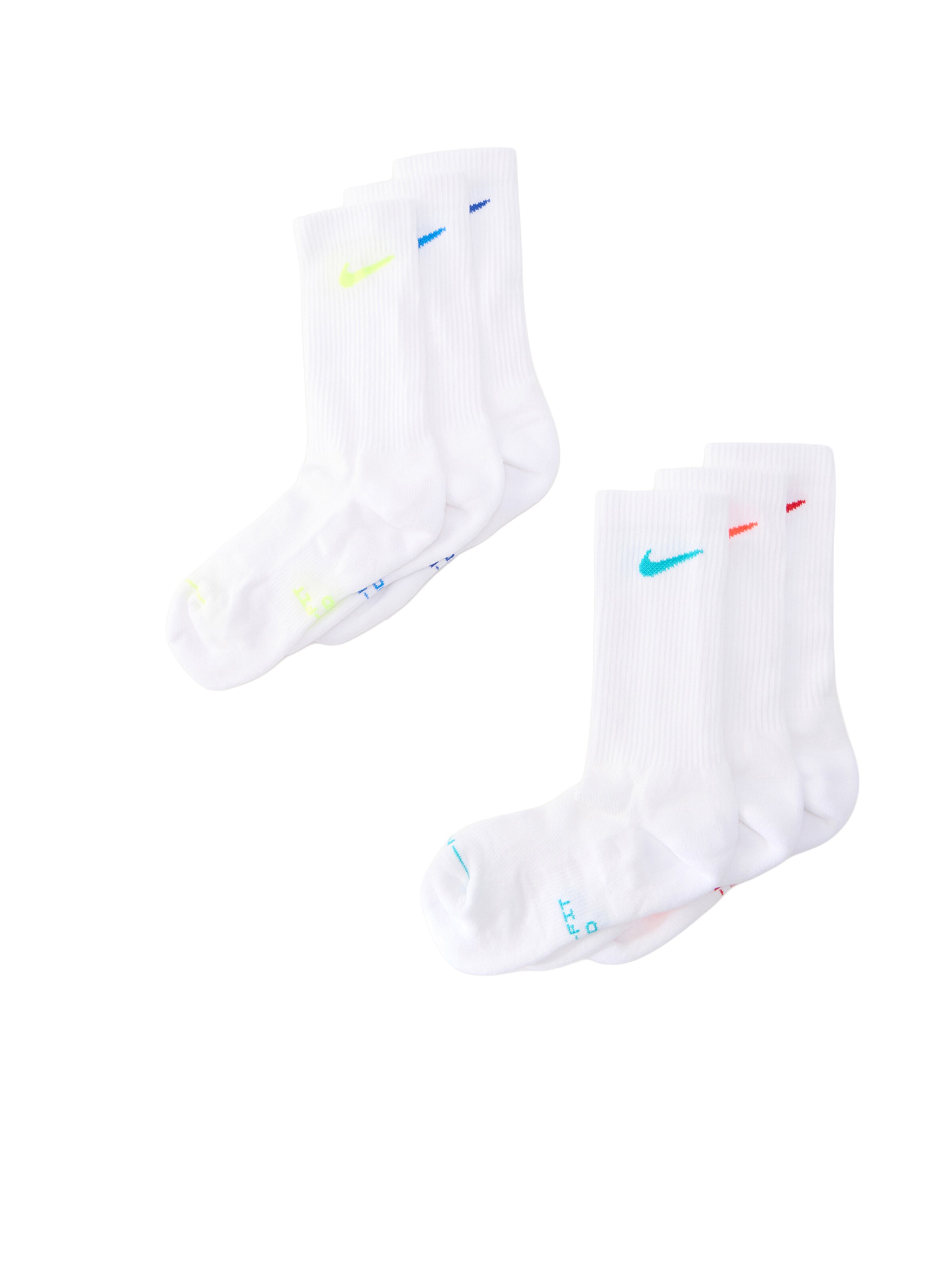 Nike Sportswear Къси чорапи 'ED ELVD' в бяло: отпред