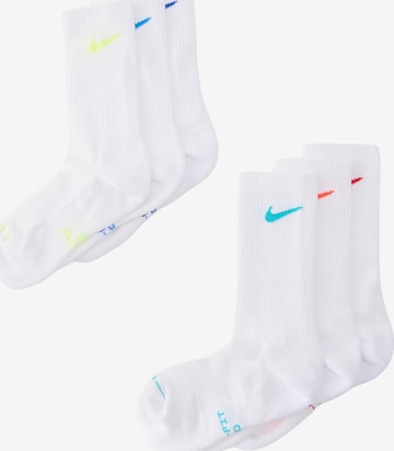 Nike Sportswear Къси чорапи 'ED ELVD' в бяло: отпред