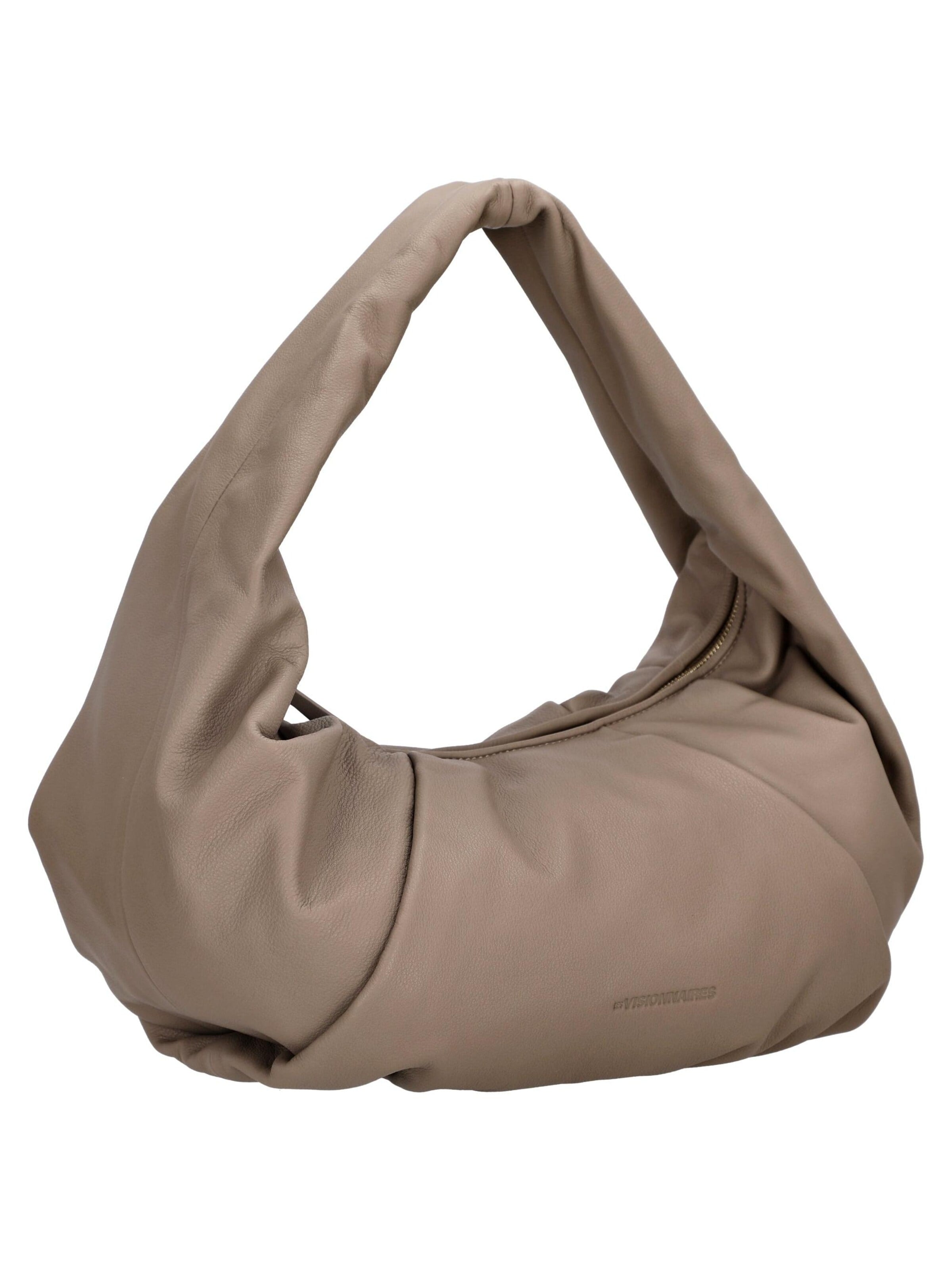 Les Visionnaires Handtasche 'Greta Essential Soft Grainy'‌‌ in Grau