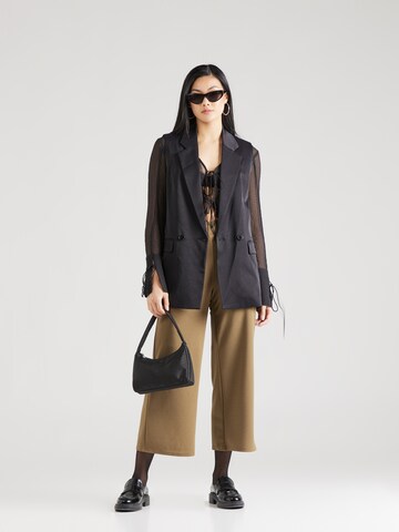 Wide leg Pantaloni di VERO MODA in verde