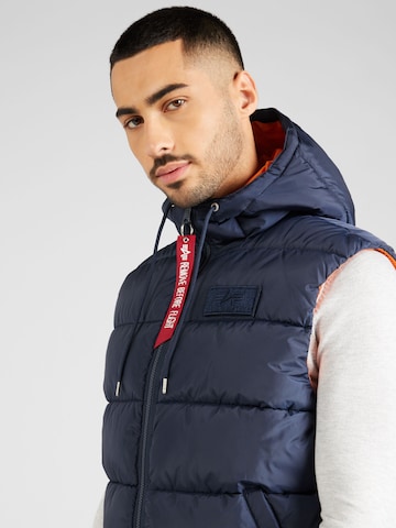 Gilet di ALPHA INDUSTRIES in blu