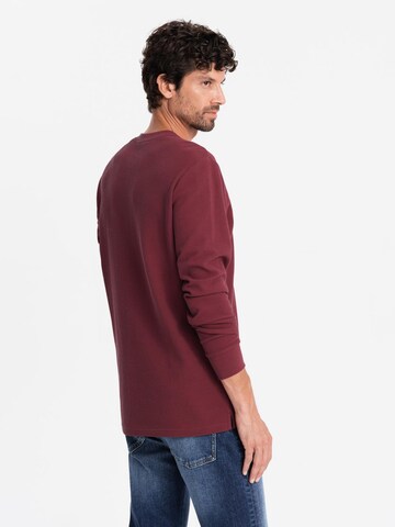 Ombre Shirt in Red
