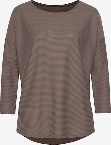 T-shirt VIVANCE en marron : devant