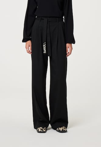 Fabienne Chapot Wide leg Trousers in Black: front