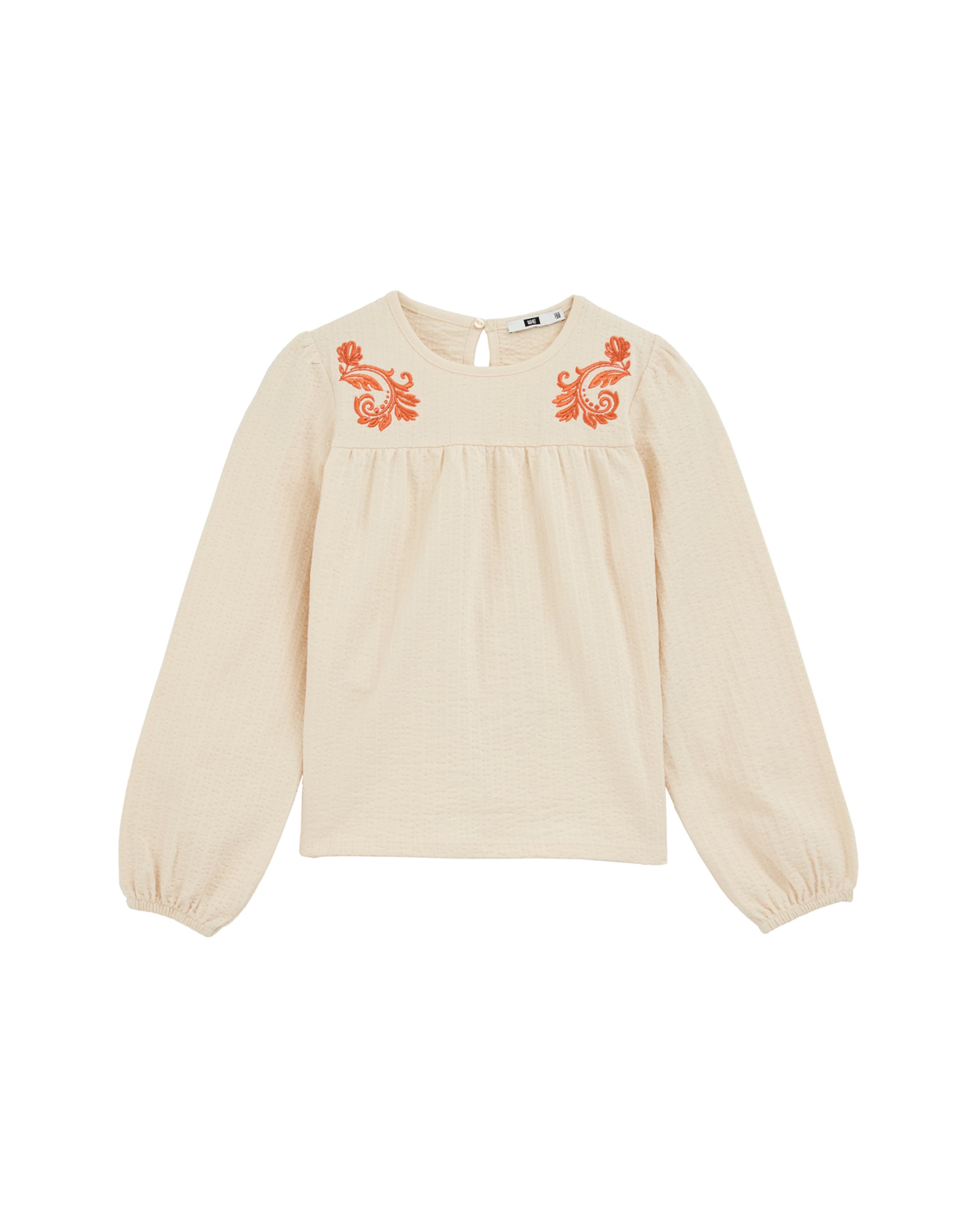 WE Fashion - Blusa em branco: frente