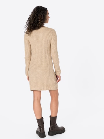 ABOUT YOU Knitted dress 'Daline' in Beige