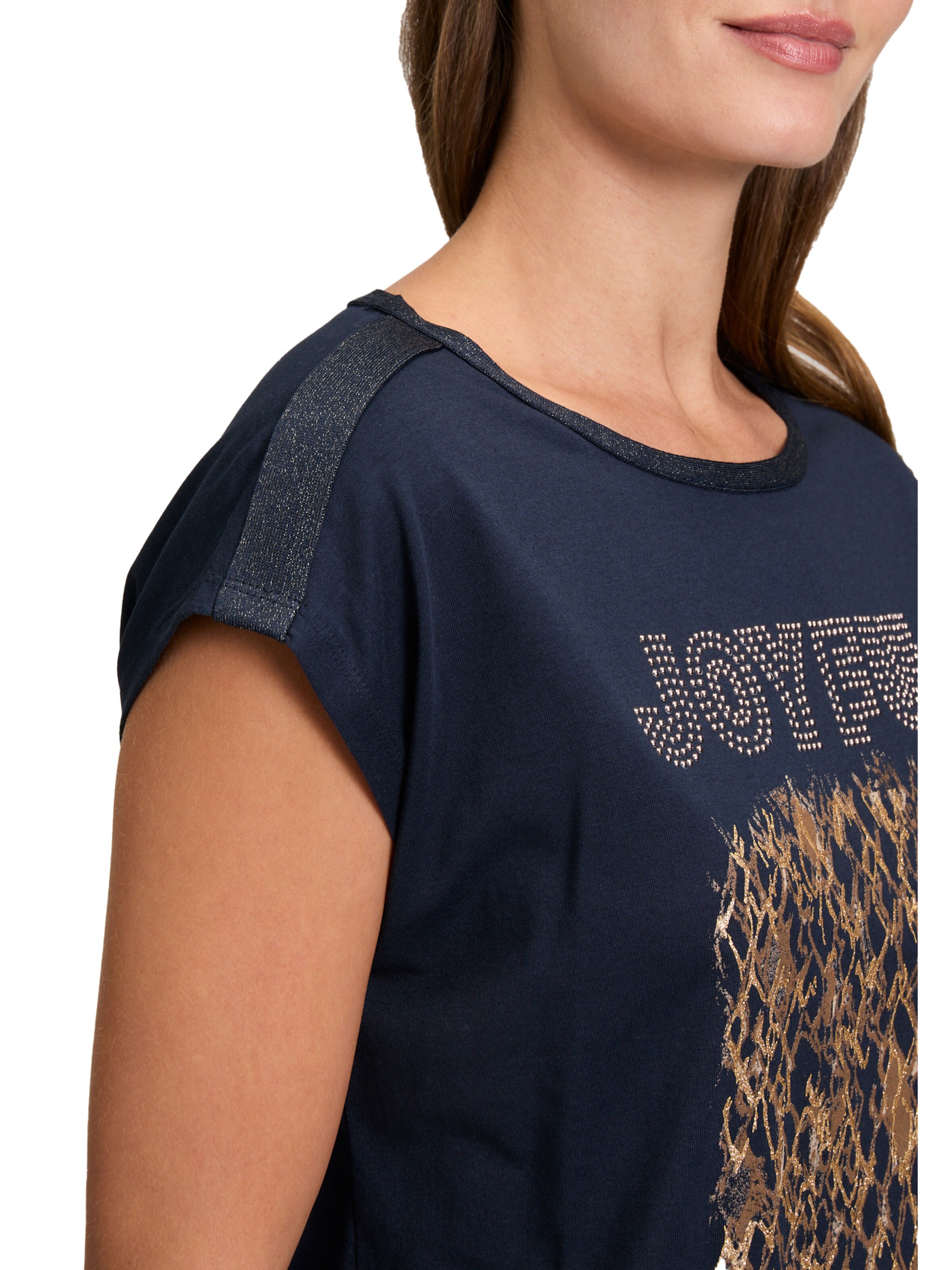 Betty Barclay Blusenshirt mit U-Boot-Ausschnitt in Blau