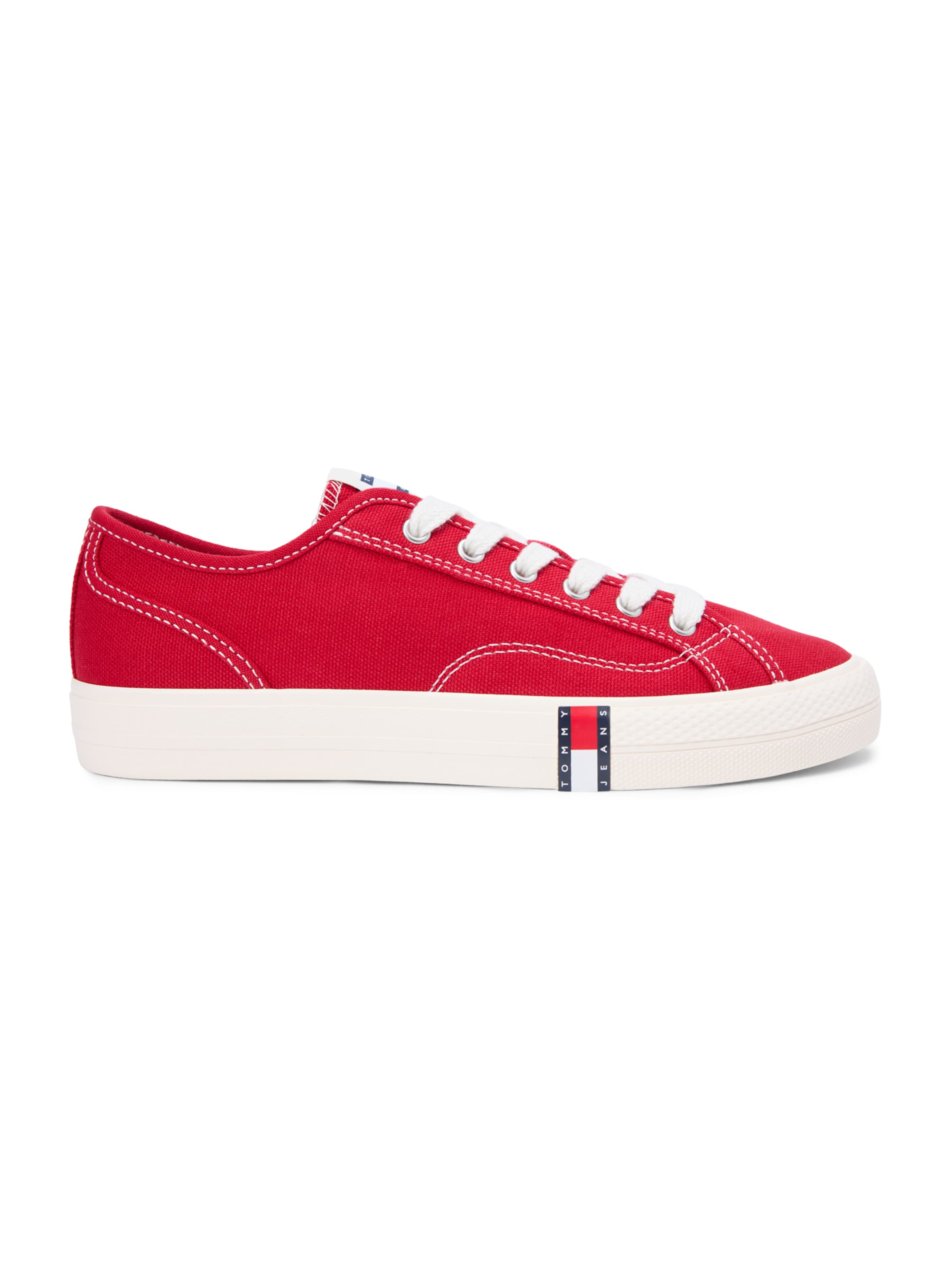 Tommy Jeans Låg sneaker i röd