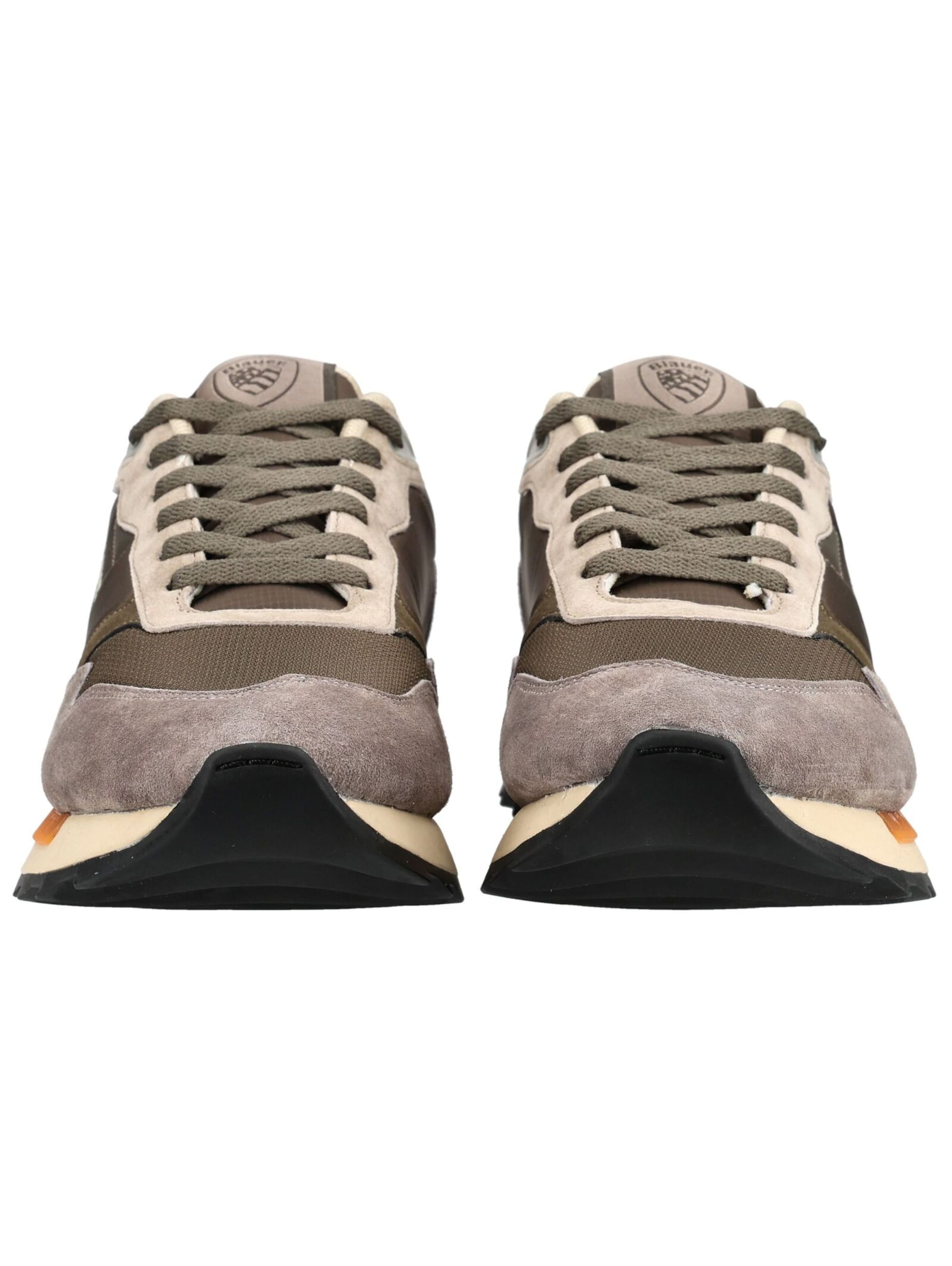 Sneaker bassa di Blauer.USA in verde
