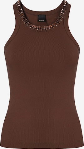 T-shirt 'PINKO REDBULL' PINKO en marron : devant