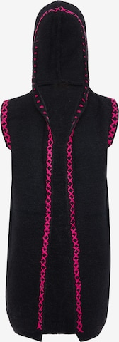 ebeeza Knitted Vest in Black