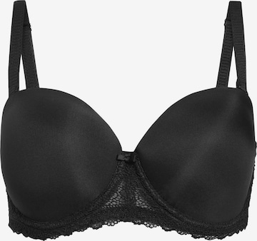 Next Bandeau BH 'Phoebe' in Schwarz: Vorderseite