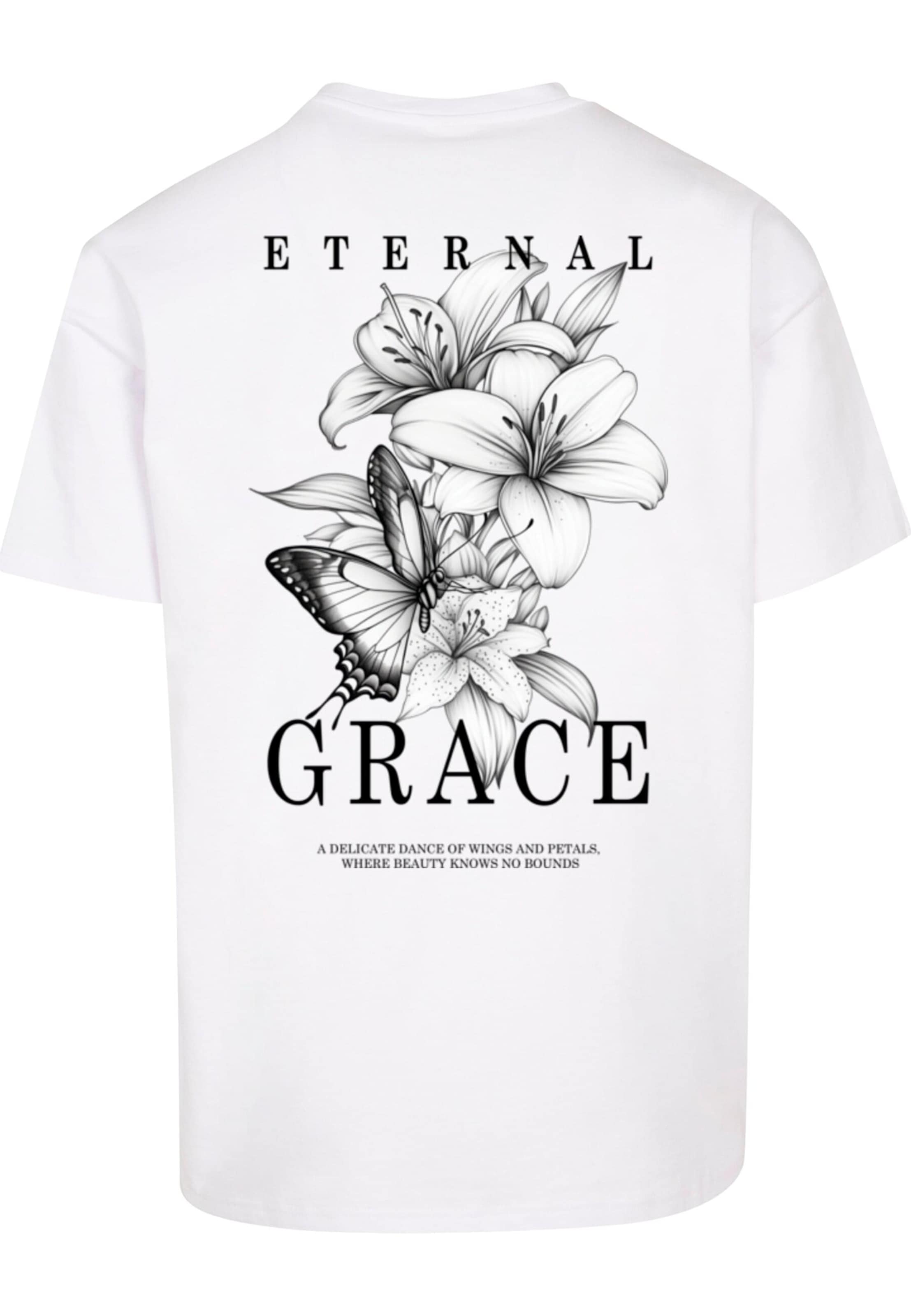 T-Shirt 'Eternal Grace' Merchcode en blanc
