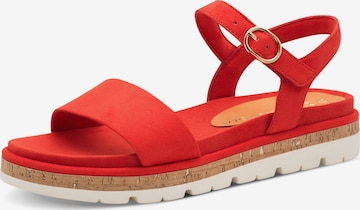 raudona MARCO TOZZI Sandalai: priekis