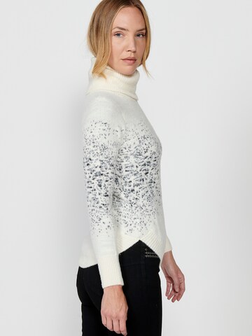 KOROSHI Pullover in Weiß