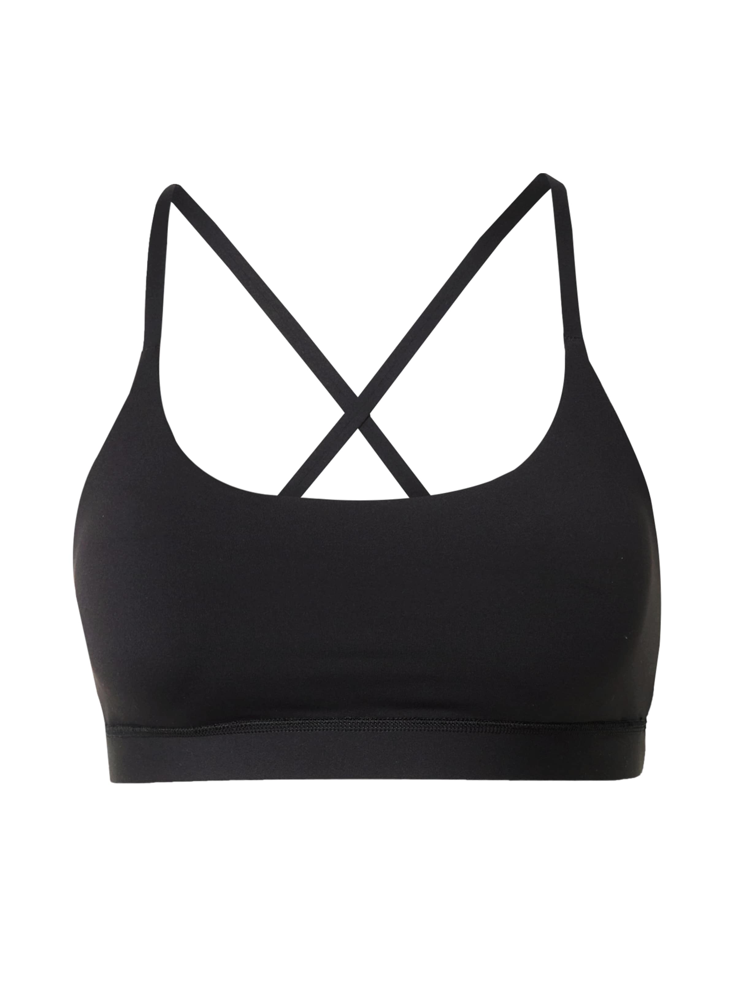 ADIDAS PERFORMANCE - Soutien Bustier Soutien de desporto 'All Me' em preto: frente