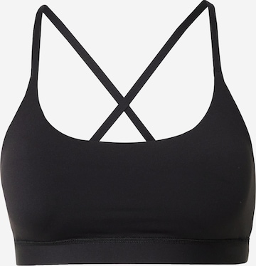 ADIDAS PERFORMANCE Bustier Urheilurintaliivit 'All Me' värissä musta: edessä