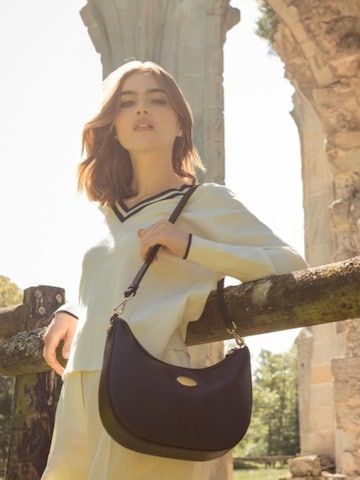 MAC DOUGLAS Handtas 'Mac Douglas Sacs À Main S Coree Alba Cuir Noir' in Zwart