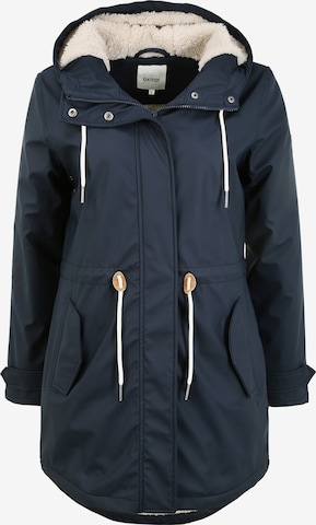 Oxmo Between-Season Jacket 'Jolina' in Blue: front