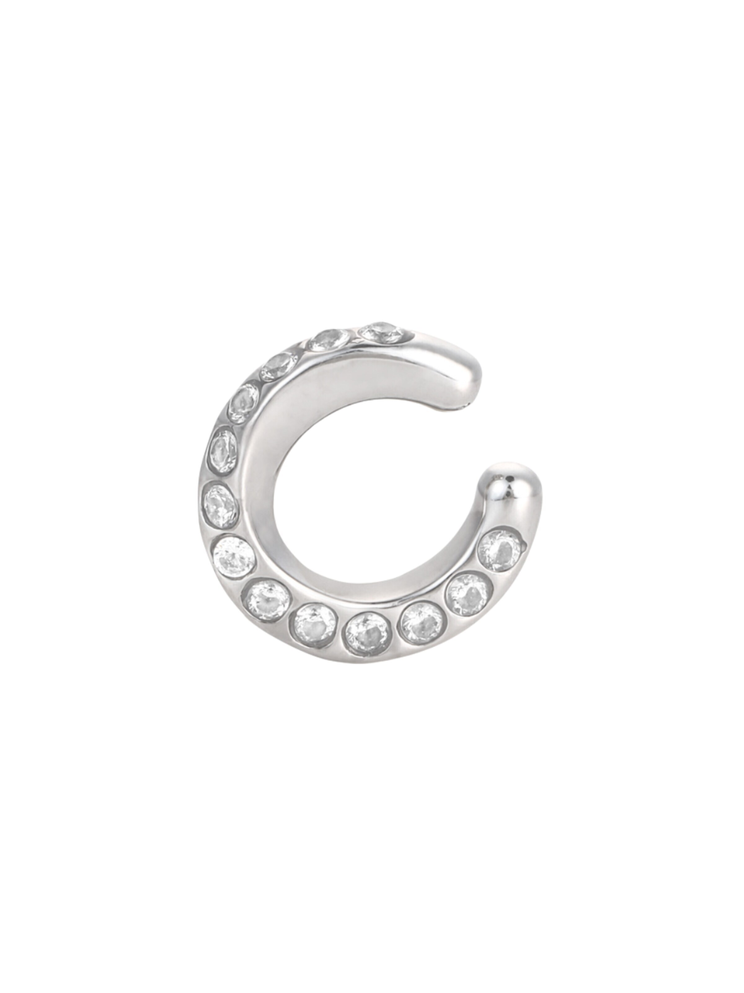 YParis Korvakoru 'Ear cuff  Honorito Star S' värissä hopea
